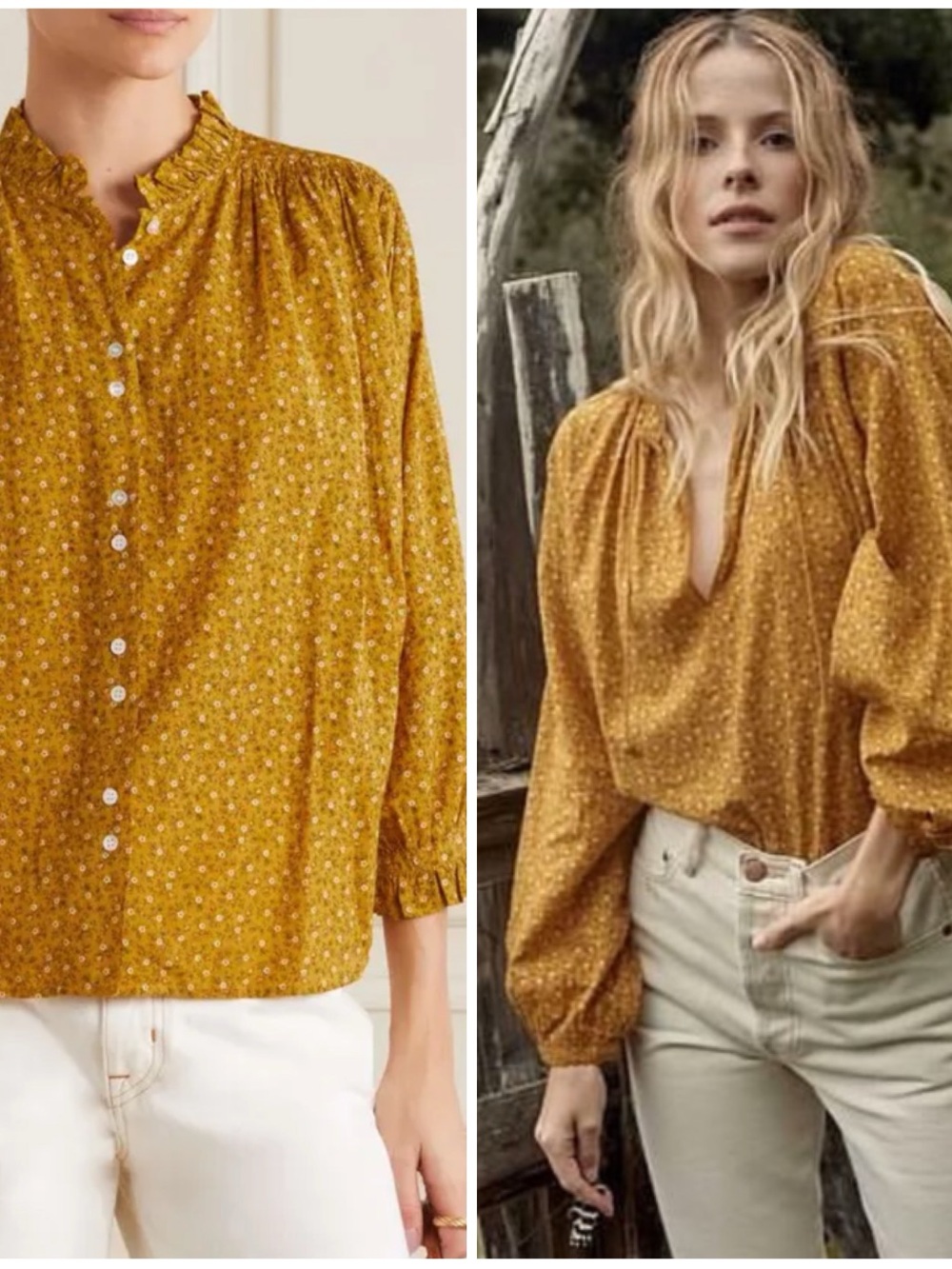 Doen Rose Top in Sunkissed Foothills Floral